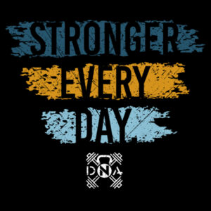 STRONGER EVERY DAY - WOMEN'S CROPPED HOODIE - $TJEM9Z$ Design