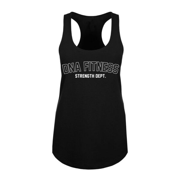 STRENGTH DEPT - WOMEN'S FITTED TANK TOP - $MRAPZT$ Thumbnail
